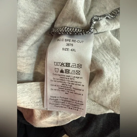 Ganni Basic Jersey Re-cut T-shirt - Phantom - Picture 4 of 5